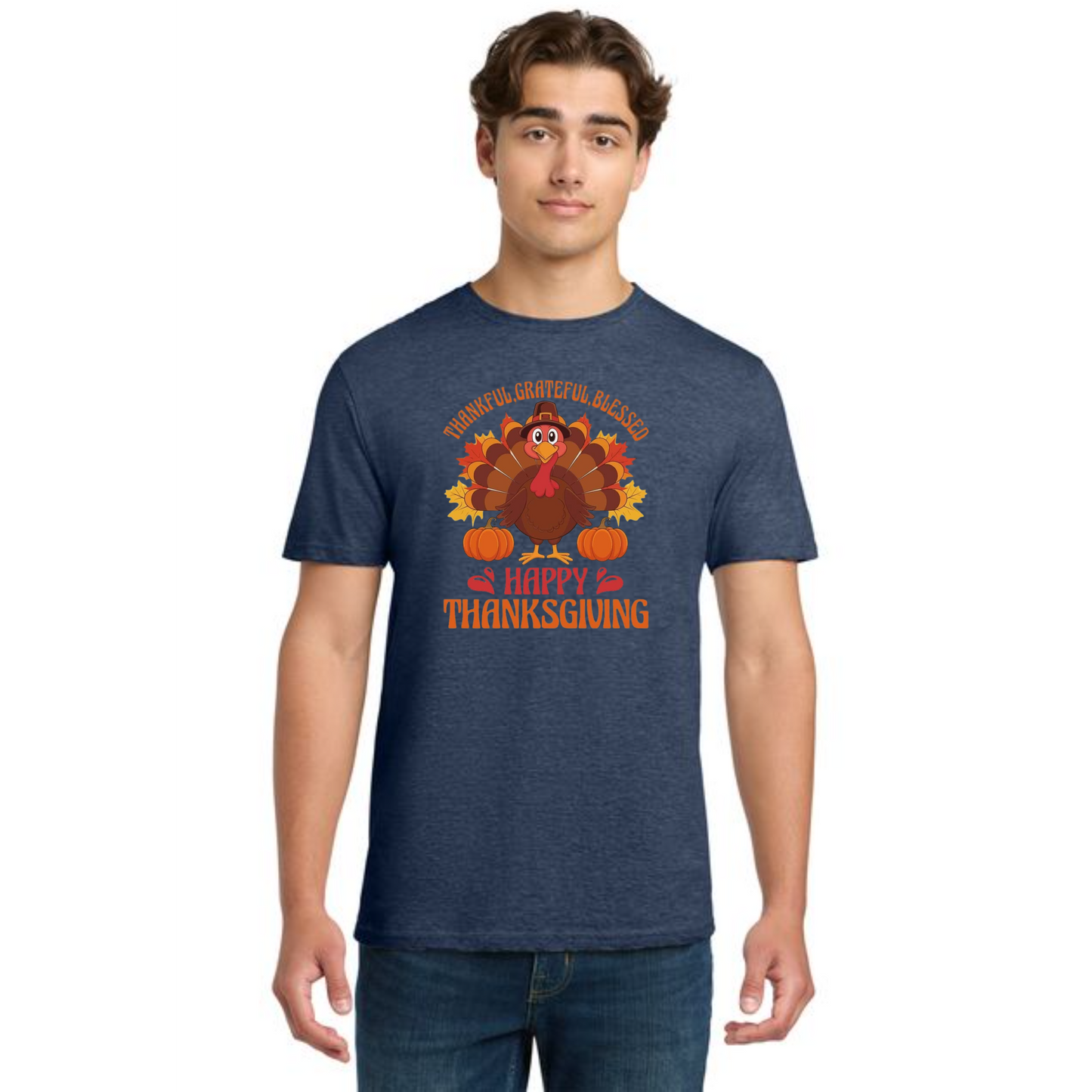 THANKSGIVING Gildan Softstyle® T-Shirt Unisex Short Sleeve Tee 51