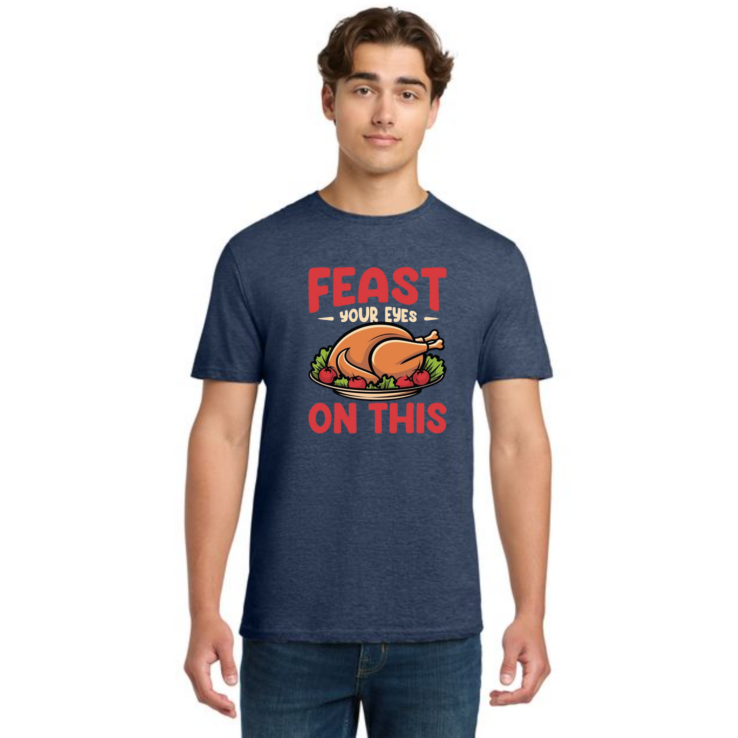 THANKSGIVING Gildan Softstyle® T-Shirt Unisex Short Sleeve Tee 52