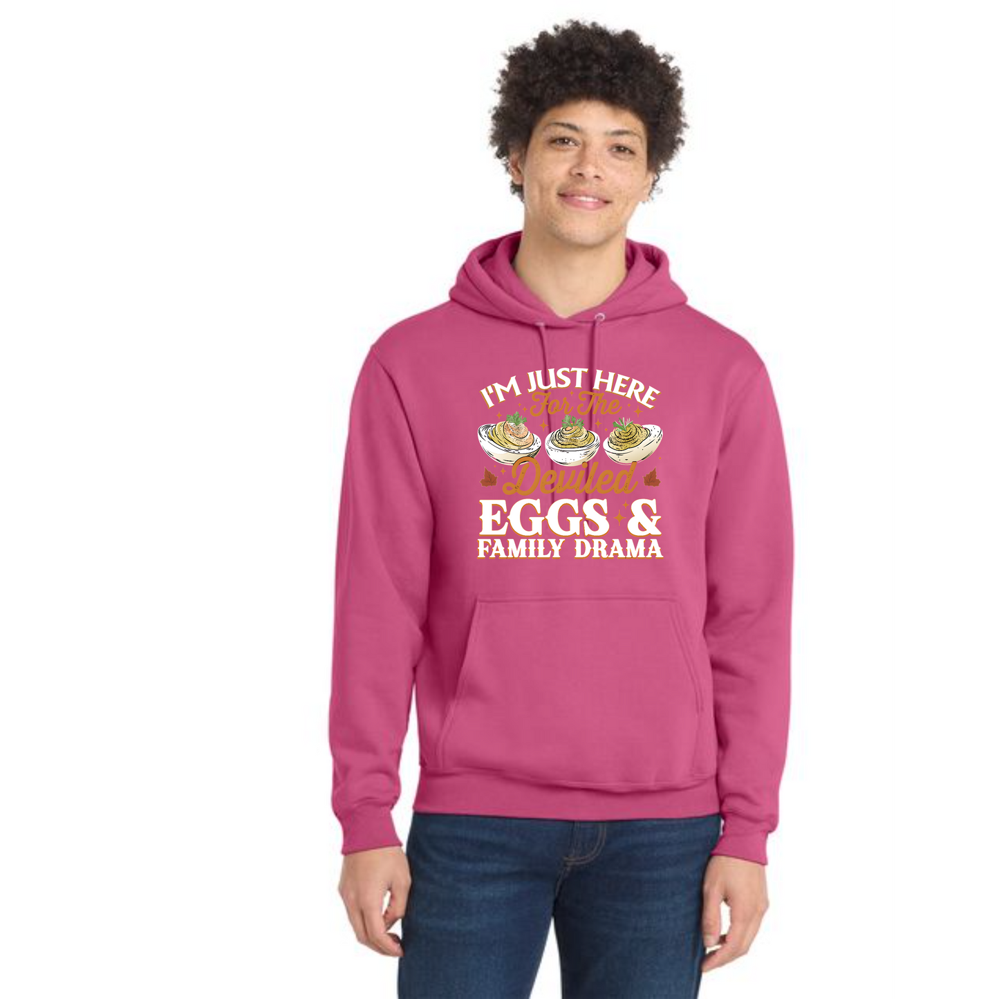 THANKSGIVING Port & Company® Core Fleece Pullover Hooded Sweatshirt 68