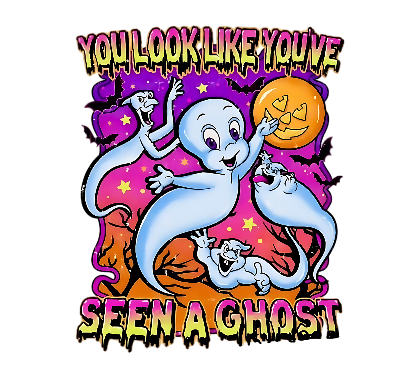 HALLOWEEN PC55LS Port & Company® Long Sleeve Core Cotton Tee HW-84