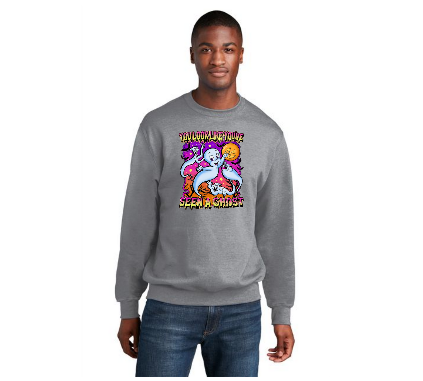 HALLOWEEN Port & Company® Core Fleece Crewneck Sweatshirt HW-84