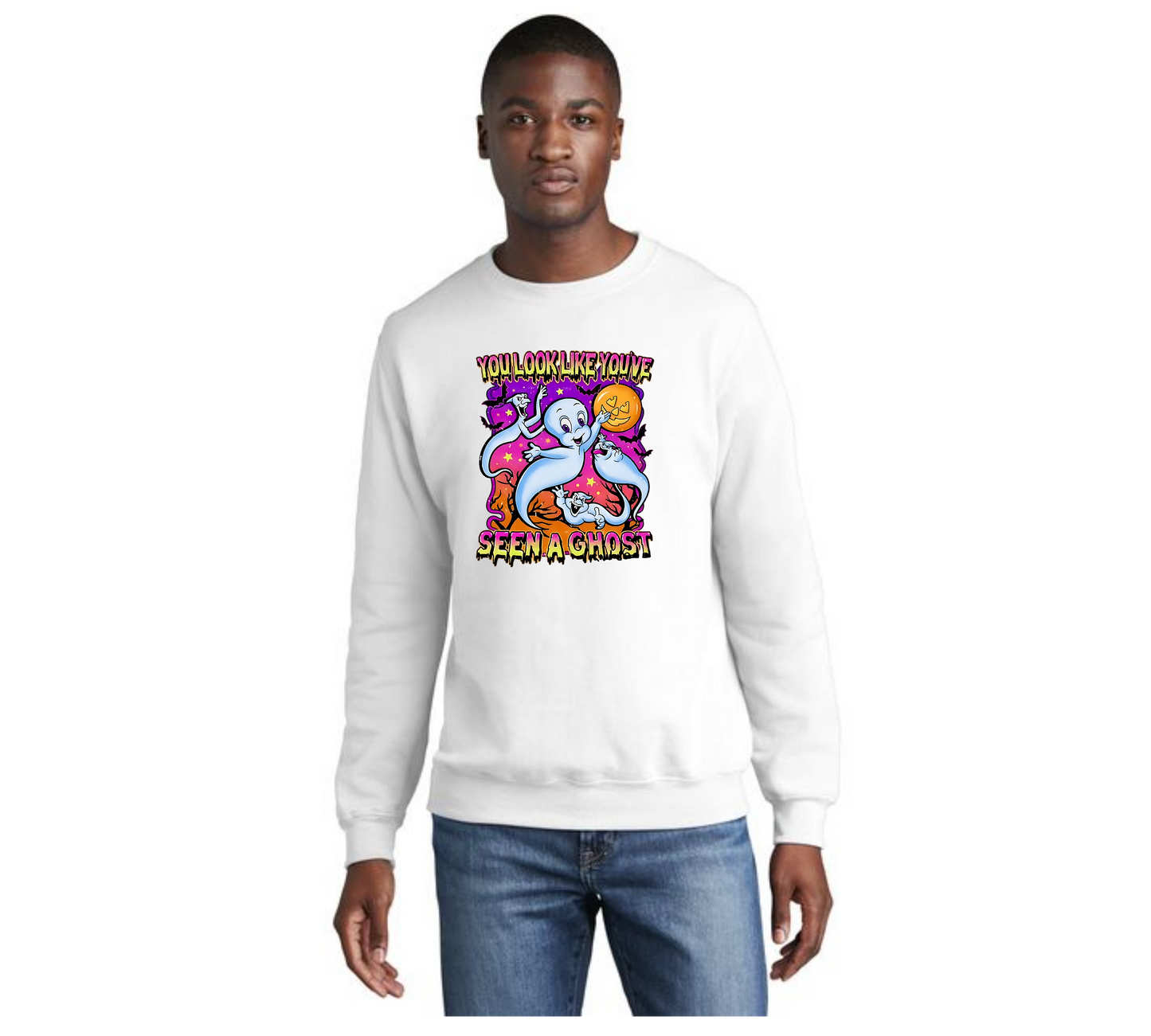 HALLOWEEN Port & Company® Core Fleece Crewneck Sweatshirt HW-84