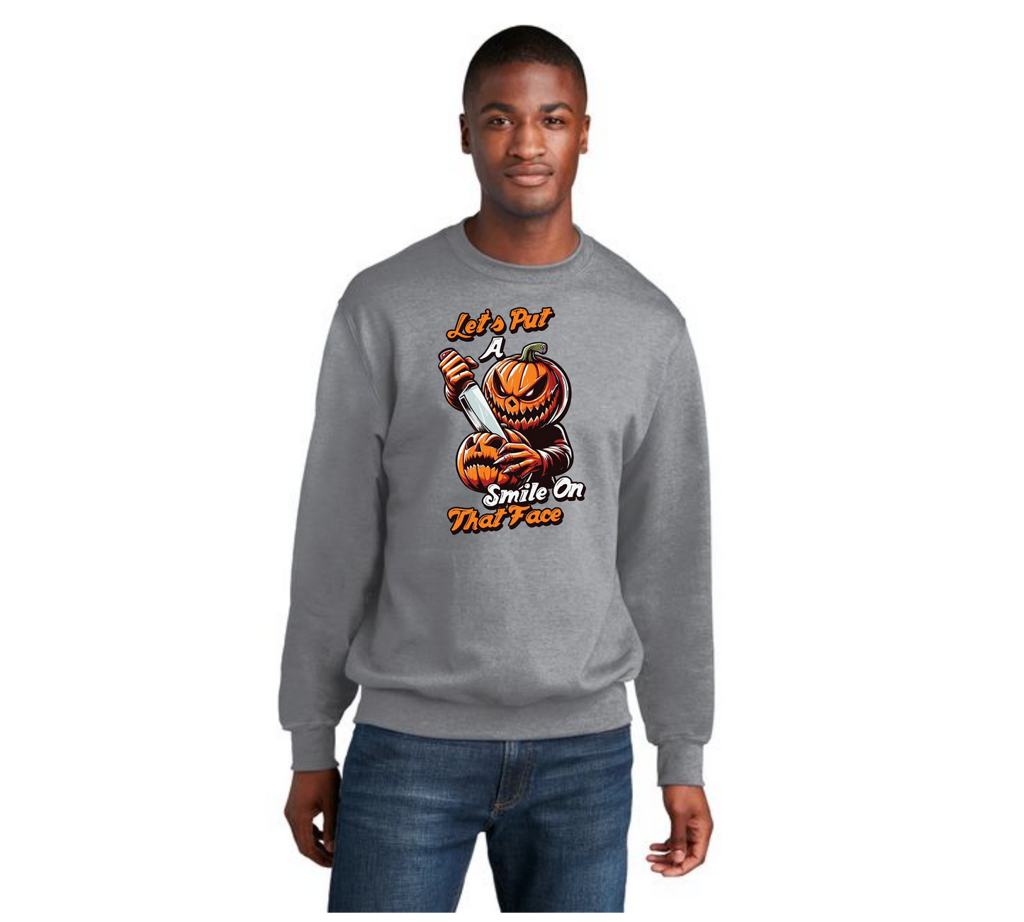 HALLOWEEN Port & Company® Core Fleece Crewneck Sweatshirt HW-85