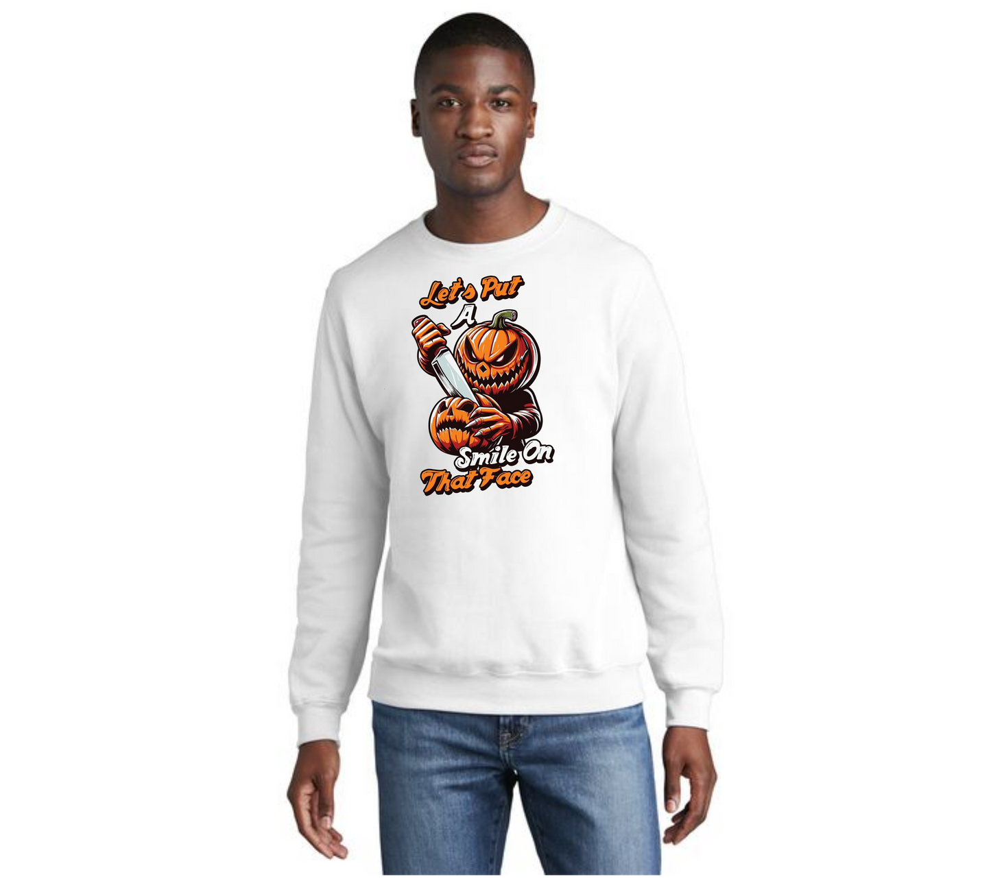 HALLOWEEN Port & Company® Core Fleece Crewneck Sweatshirt HW-85