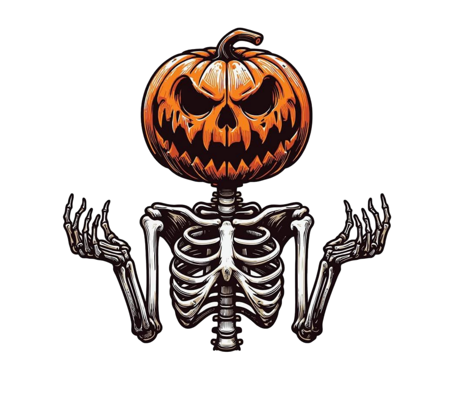 HALLOWEEN PC55LS Port & Company® Long Sleeve Core Cotton Tee HW-89