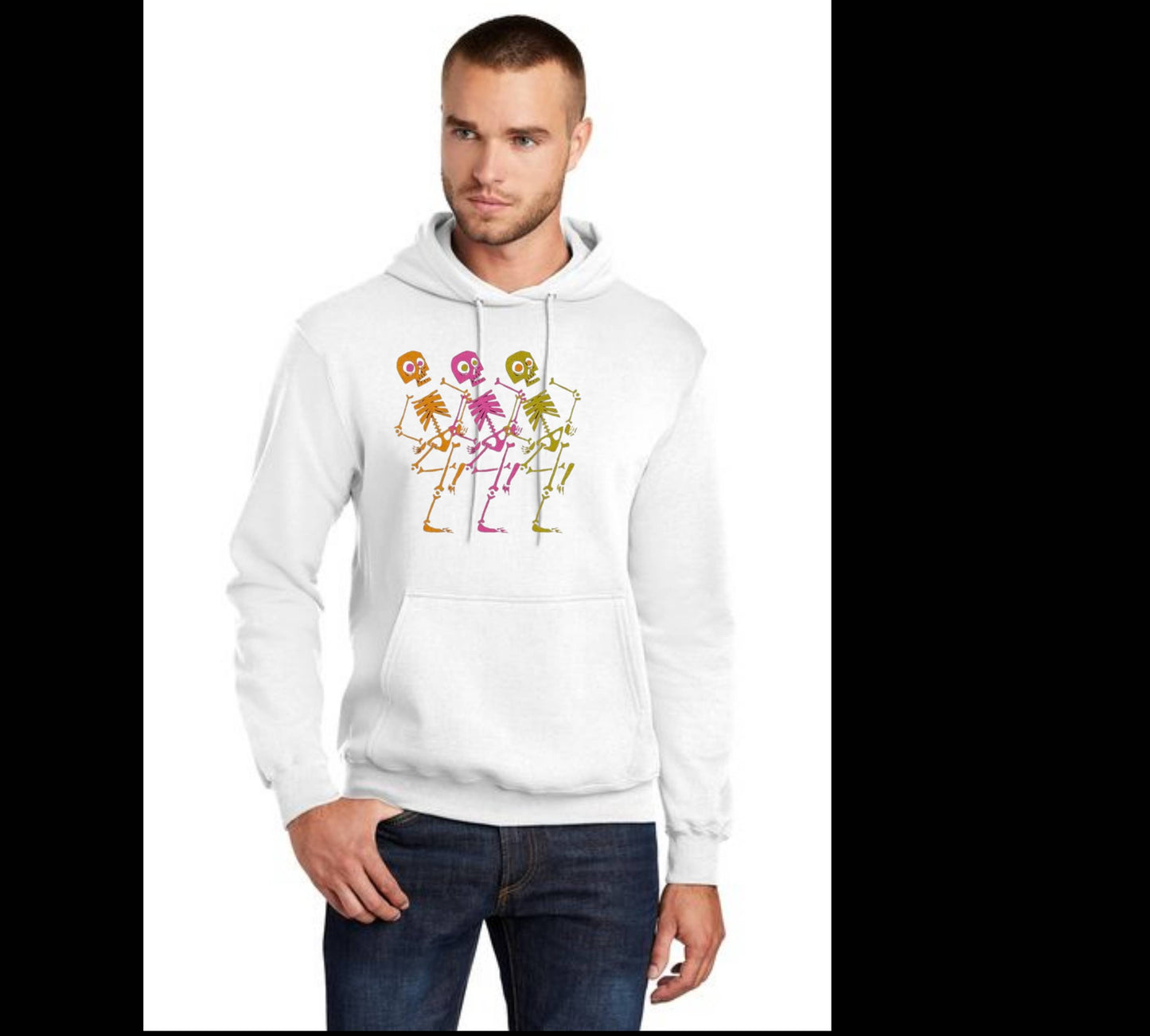 HALLOWEEN PC78H Port & Company® Core Fleece Pullover Hooded Sweatshirt HW-91