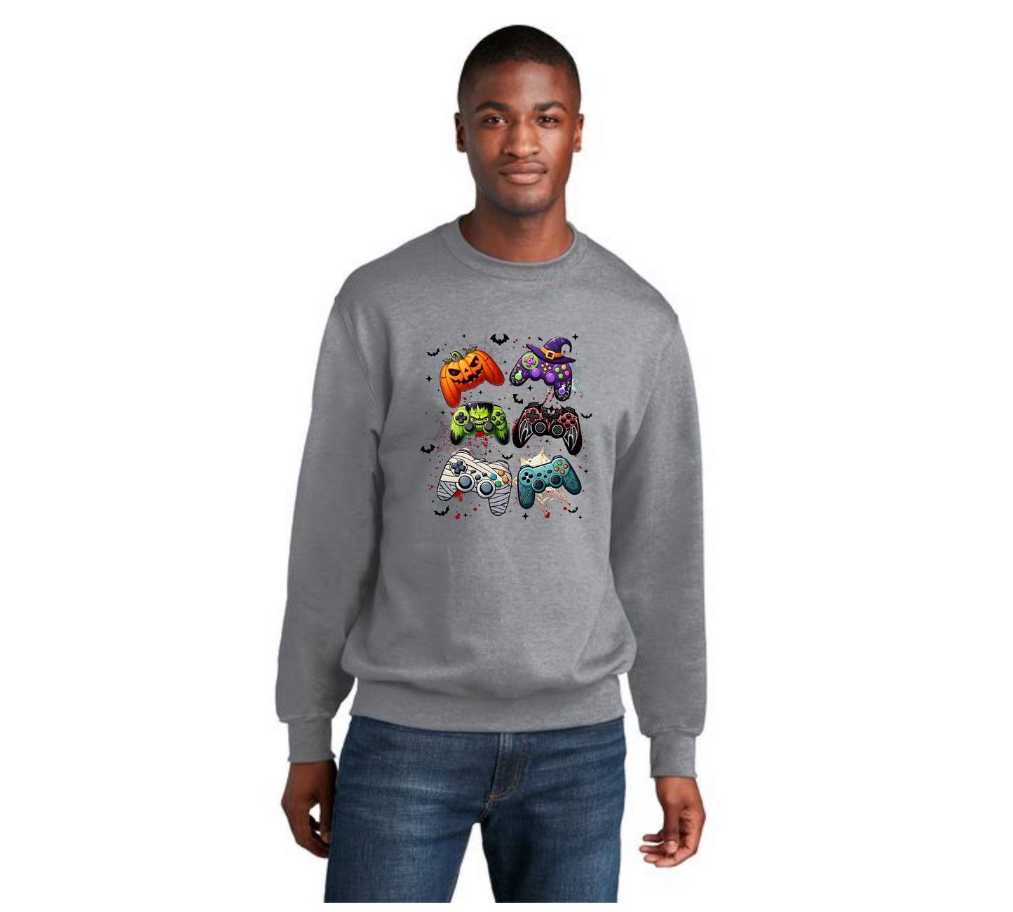 HALLOWEEN Port & Company® Core Fleece Crewneck Sweatshirt HW-90