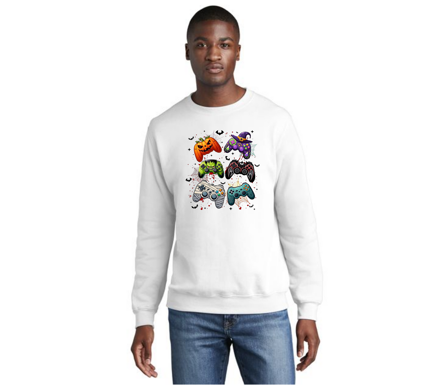 HALLOWEEN Port & Company® Core Fleece Crewneck Sweatshirt HW-90