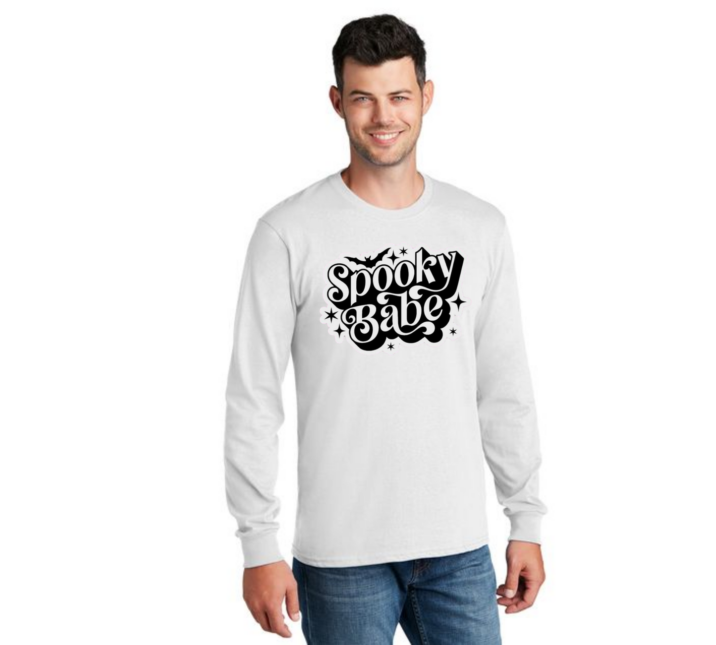 HALLOWEEN PC55LS Port & Company® Long Sleeve Core Cotton Tee HW-92