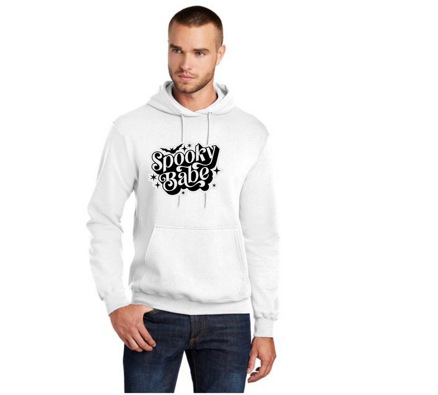 HALLOWEEN PC78H Port & Company® Core Fleece Pullover Hooded Sweatshirt HW-92