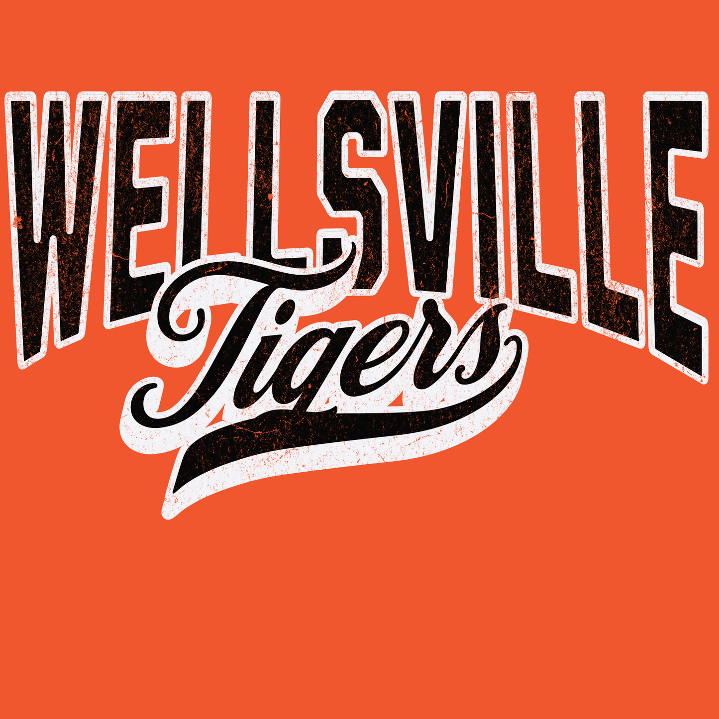 WELLSVILLE TIGERS PC78 Core Fleece Crewneck Sweatshirt 6