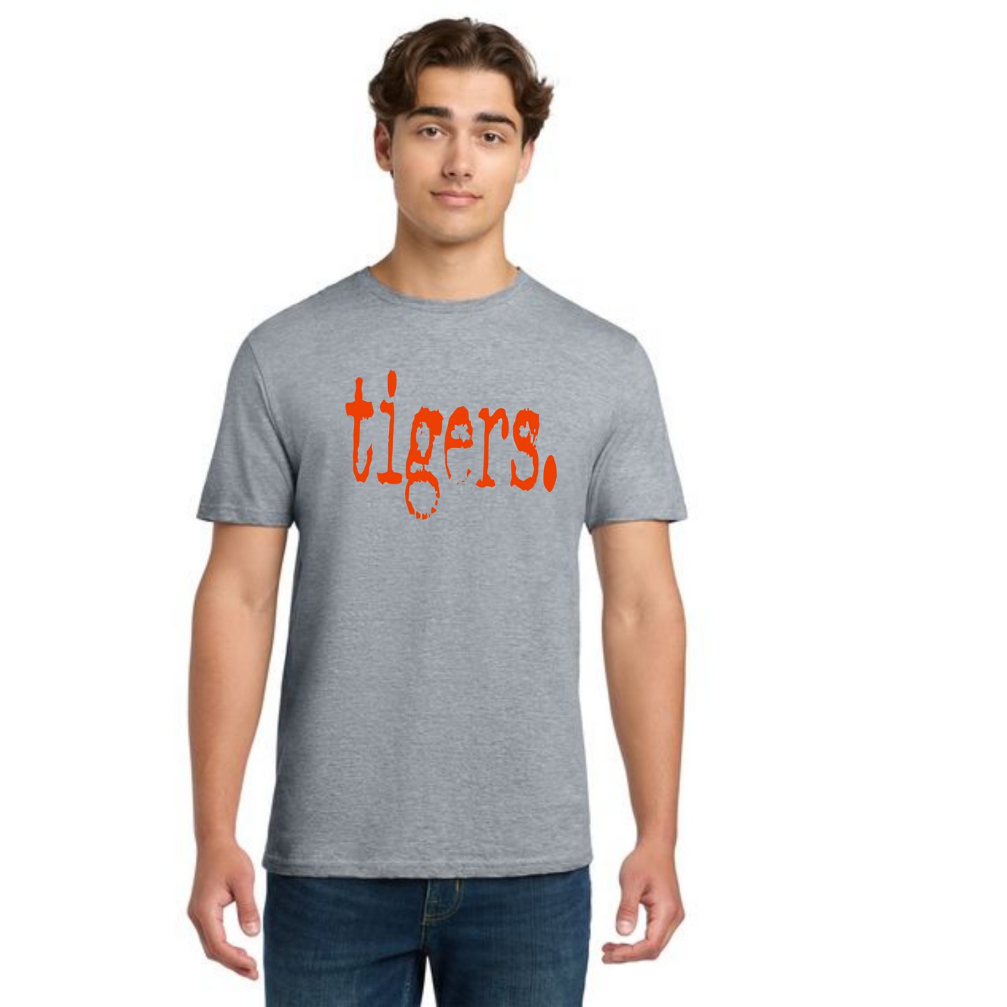 WELLSVILLE TIGERS Gildan Softstyle® T-Shirt Unisex Short Sleeve Tee 1