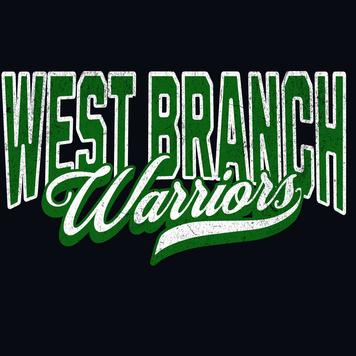 WEST BRANCH WARRIORS GENERAL PC55 Port & Company® Core Blend Tee 1