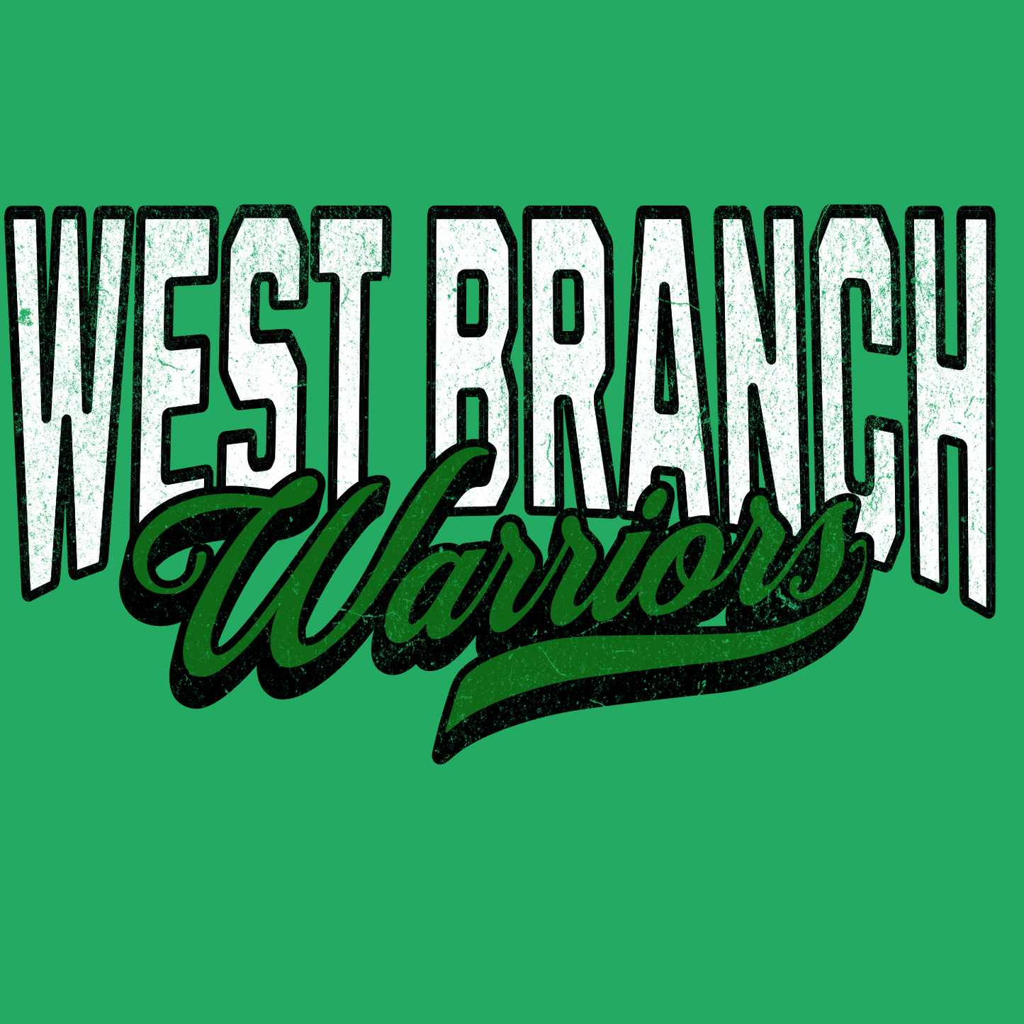 WEST BRANCH WARRIORS GENERAL PC55 Port & Company® Core Blend Tee 1