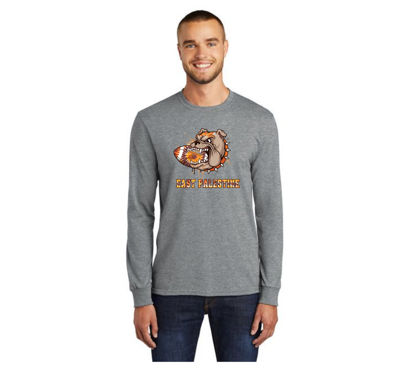 EAST PALESTINE FOOTBALL PC54LS Long Sleeve Core Cotton 16