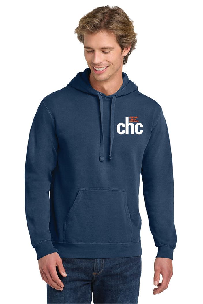 1567 Comfort Colors® Ring Spun Hooded Sweatshirt SP CHC-12