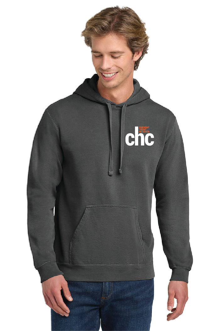 1567 Comfort Colors® Ring Spun Hooded Sweatshirt SP CHC-12