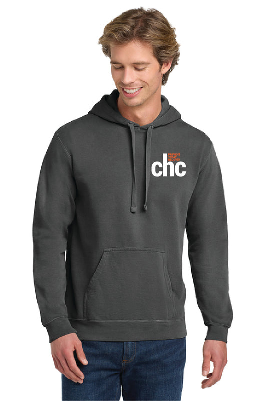 1567 Comfort Colors® Ring Spun Hooded Sweatshirt SP CHC-12