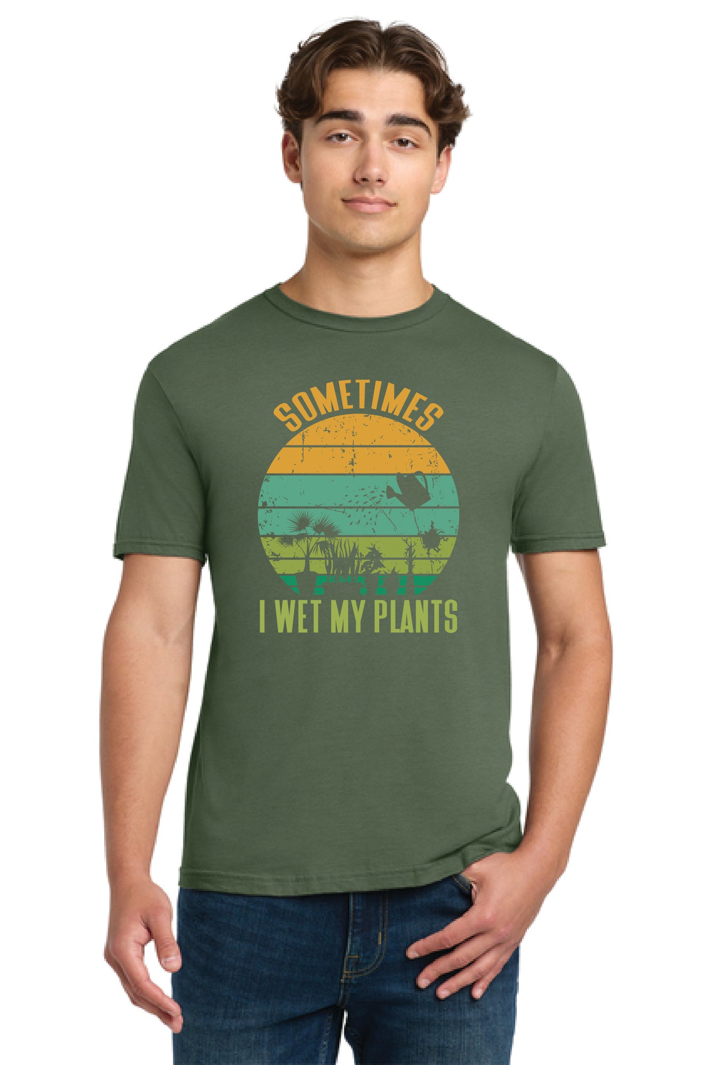 SOMETIMES I WET MY PLANTS 64000 Gildan Softstyle® T-Shirt 2