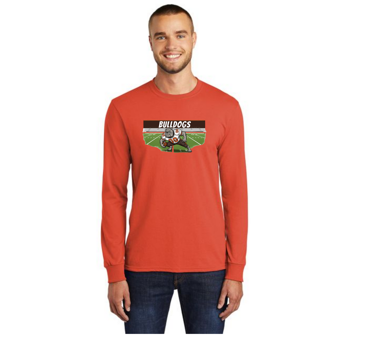 EAST PALESTINE FOOTBALL PC54LS Long Sleeve Core Cotton Tee 7
