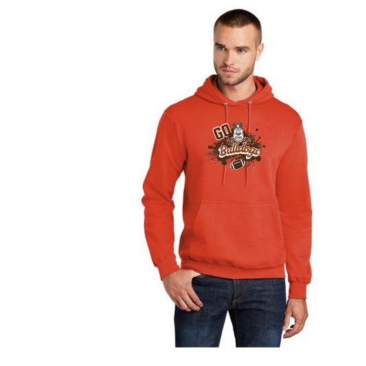 EAST PALESTINE FOOTBALL PC78H Port & Company® Core Fleece Pullover Hooded Sweatshirt 19