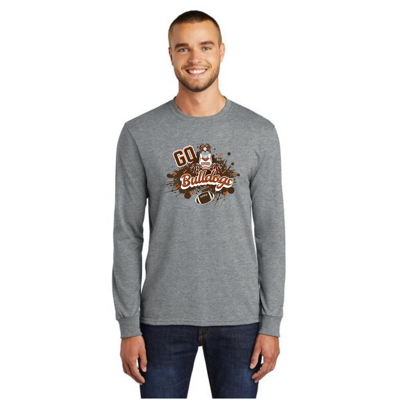 EAST PALESTINE FOOTBALL PC54LS Long Sleeve Core Cotton 19