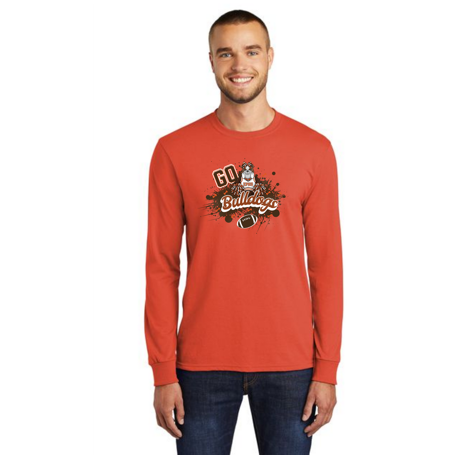 EAST PALESTINE FOOTBALL PC54LS Long Sleeve Core Cotton 19