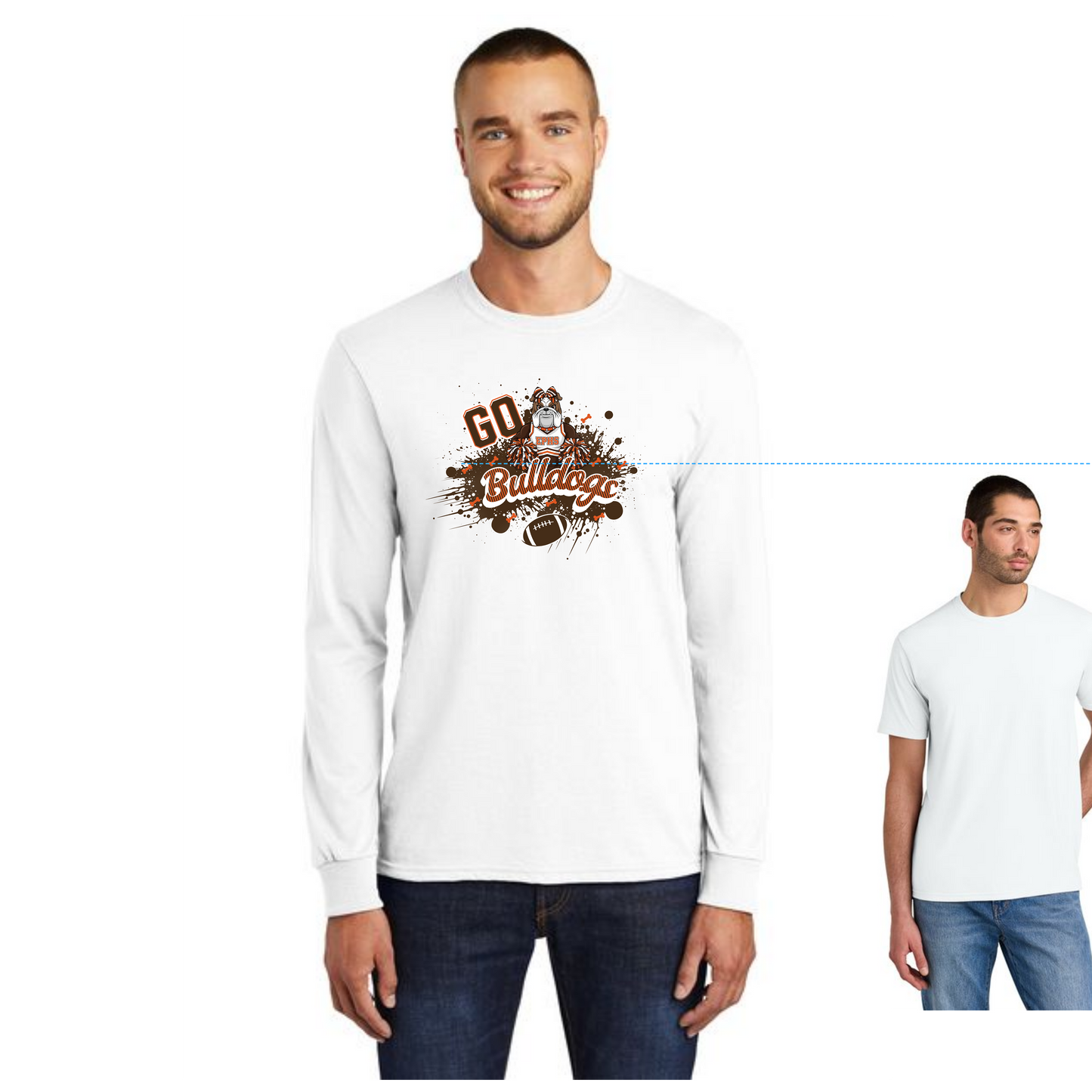 EAST PALESTINE FOOTBALL PC54LS Long Sleeve Core Cotton 19