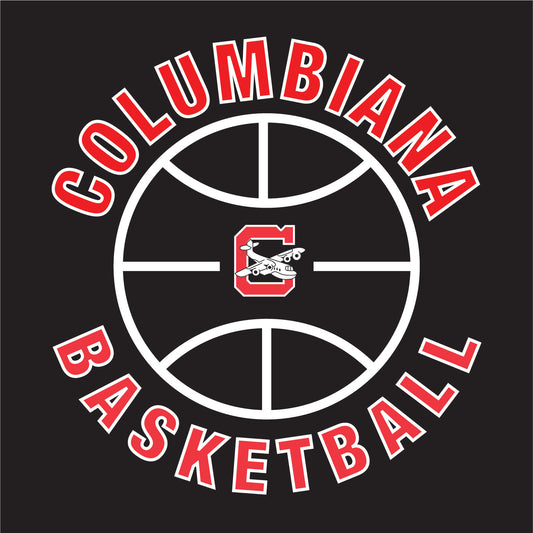 Columbiana Clippers Basketball PC55 Port & Company® Core Blend Tee 2