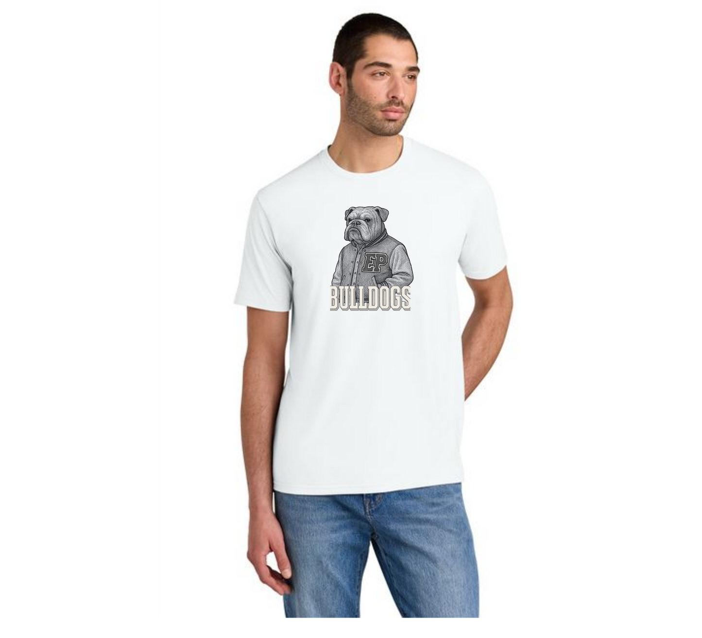EAST PALESTINE BULLDOGS FOOTBALL DM130 District® Perfect Tri® Tee 9