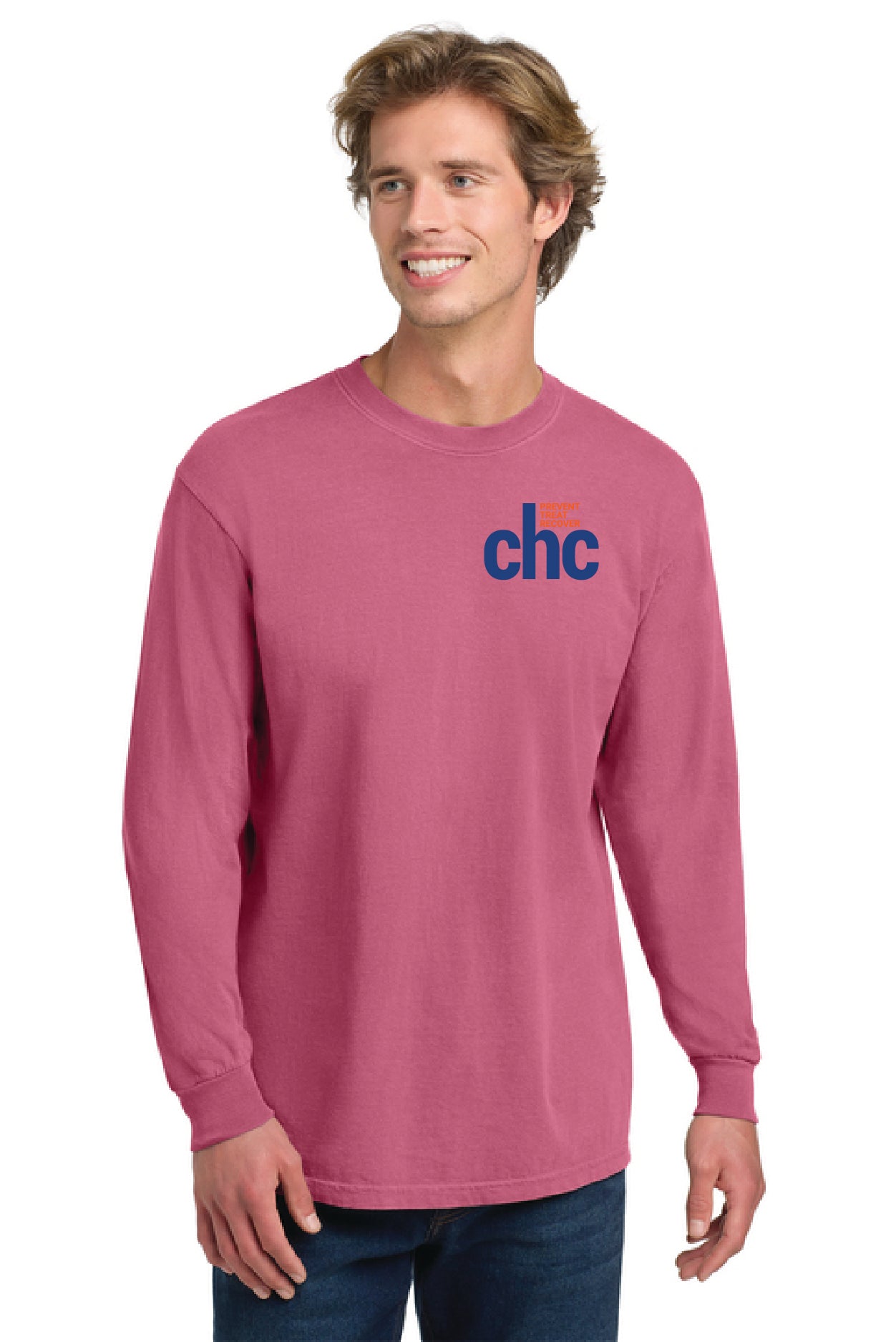 6014 Comfort Colors® Heavyweight Ring Spun Long Sleeve Tee SP CHC-8