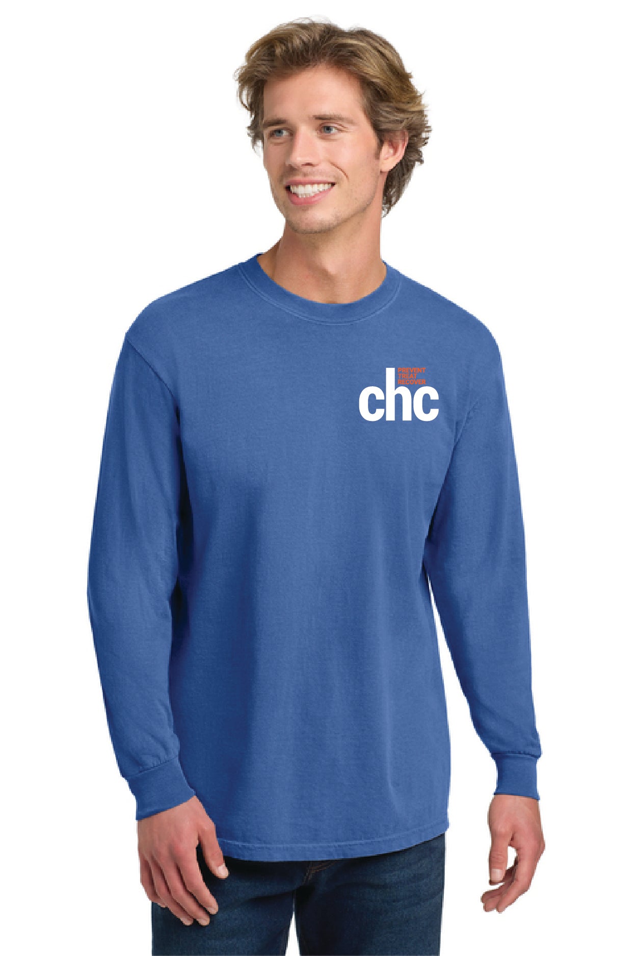 6014 Comfort Colors® Heavyweight Ring Spun Long Sleeve Tee SP CHC-8