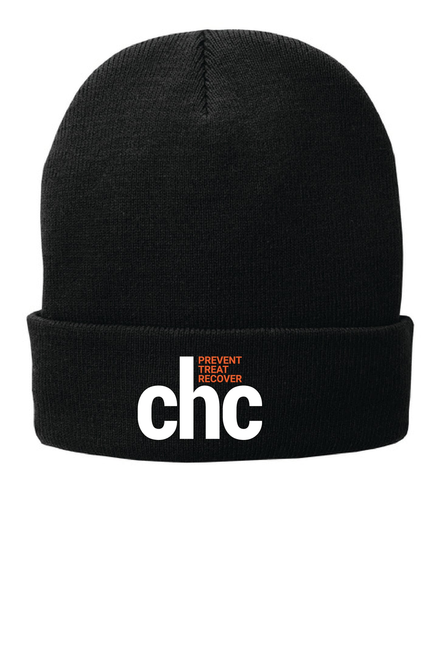 CP90L Port Authority® Fleece-Lined Knit Cap EMB CHC-61