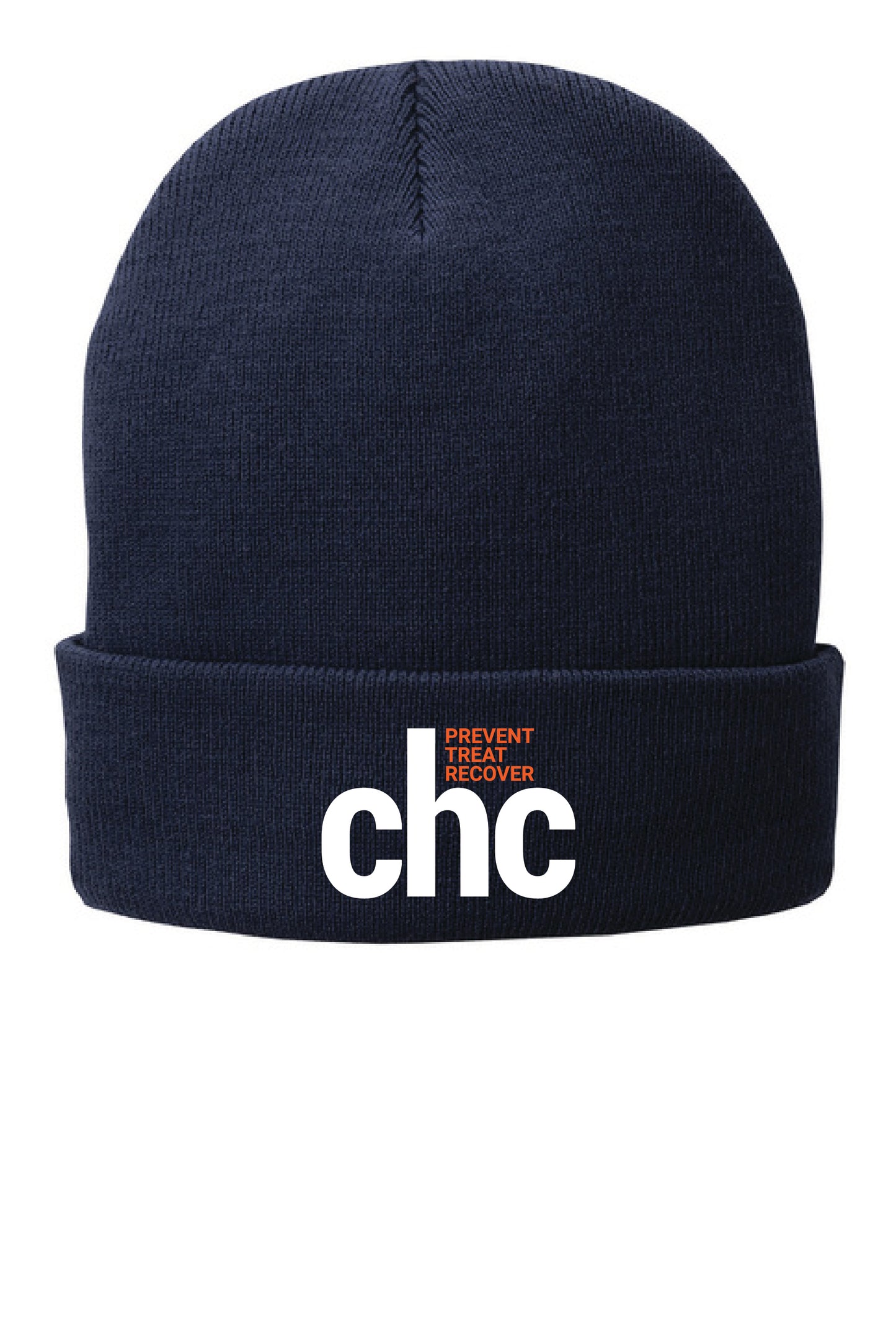 CP90L Port Authority® Fleece-Lined Knit Cap EMB CHC-61