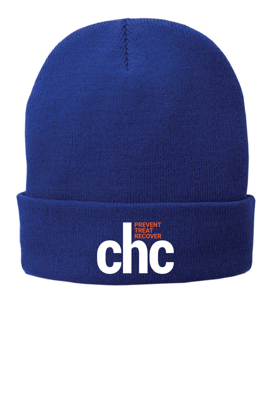 CP90L Port Authority® Fleece-Lined Knit Cap EMB CHC-61