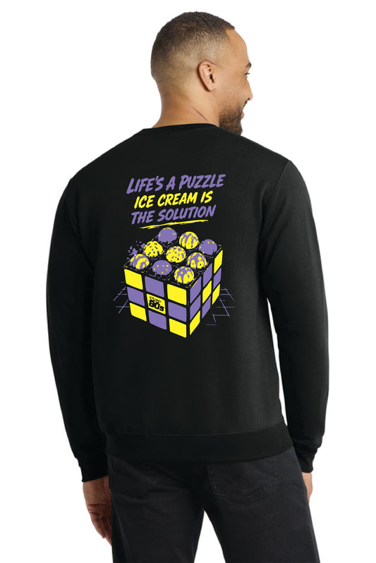 PUZZLE TOTALLY 80'S PC78 CREWNECK SWEATSHIRT 7