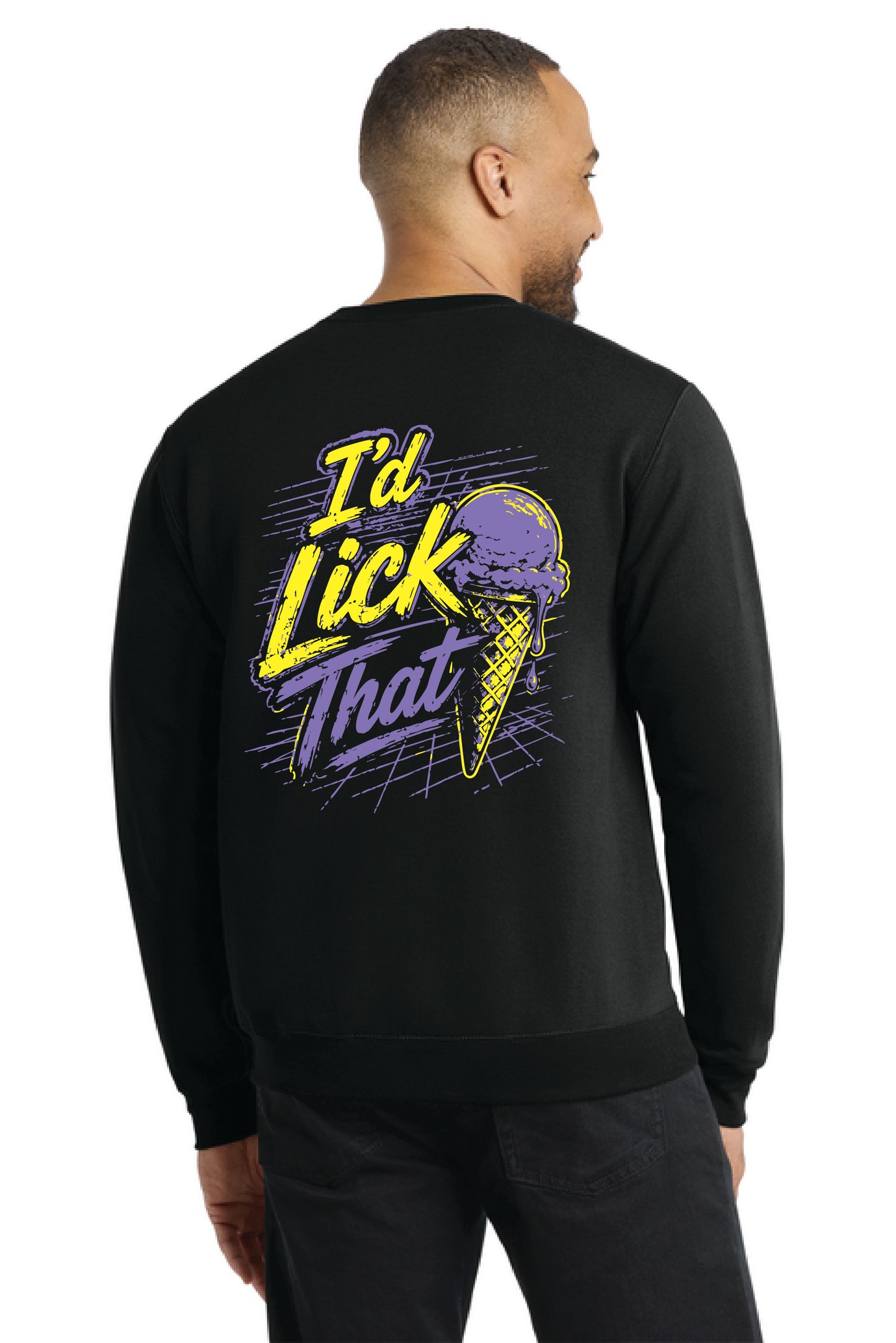 LICK TOTALLY 80'S PC78 CREWNECK SWEATSHIRT 6