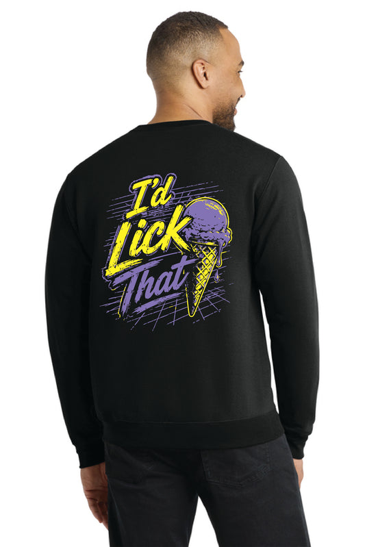 LICK TOTALLY 80'S PC78 CREWNECK SWEATSHIRT 6