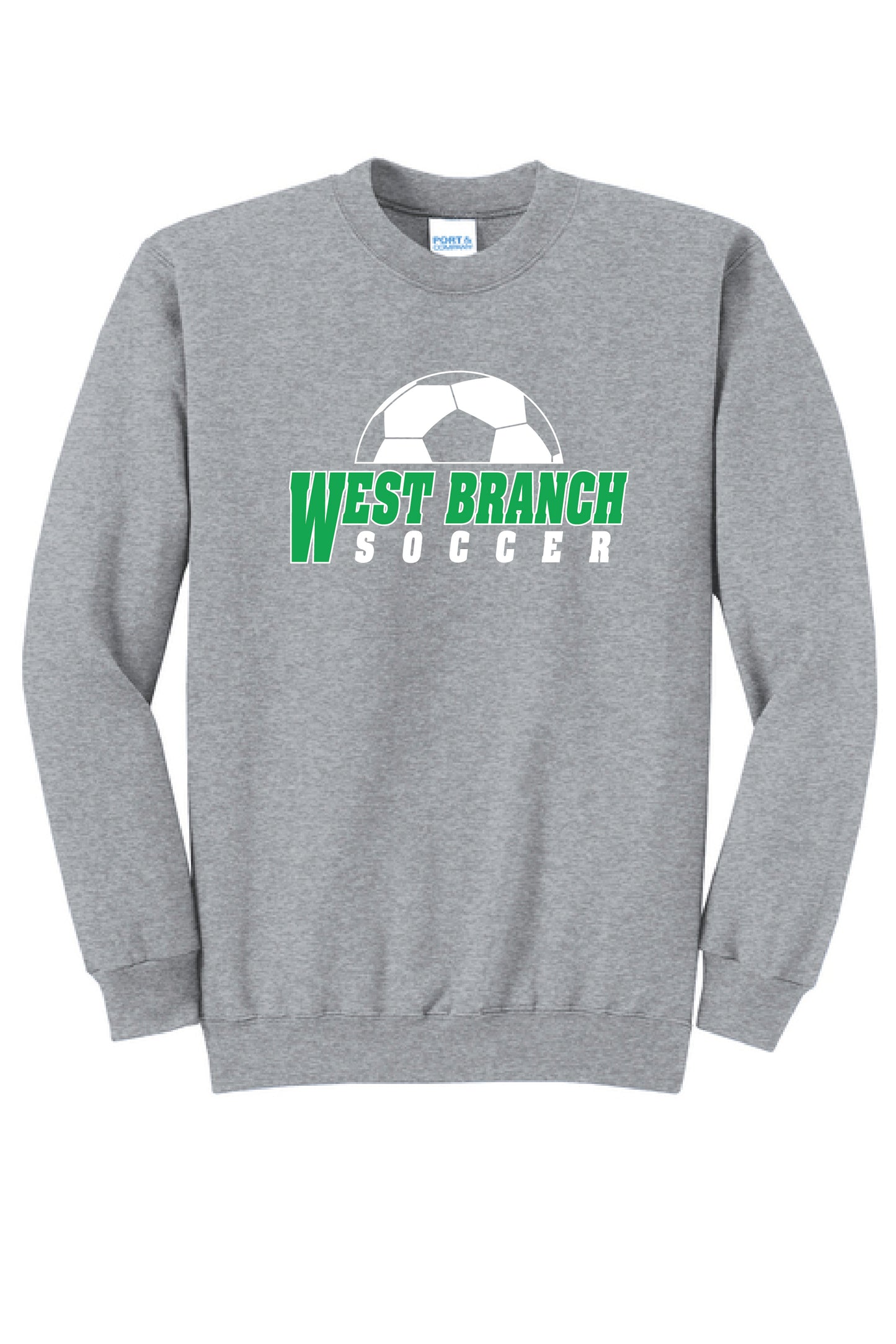 WE SOCCER PC78 Port & Co® Core Fleece Crewneck Sweatshirt 1