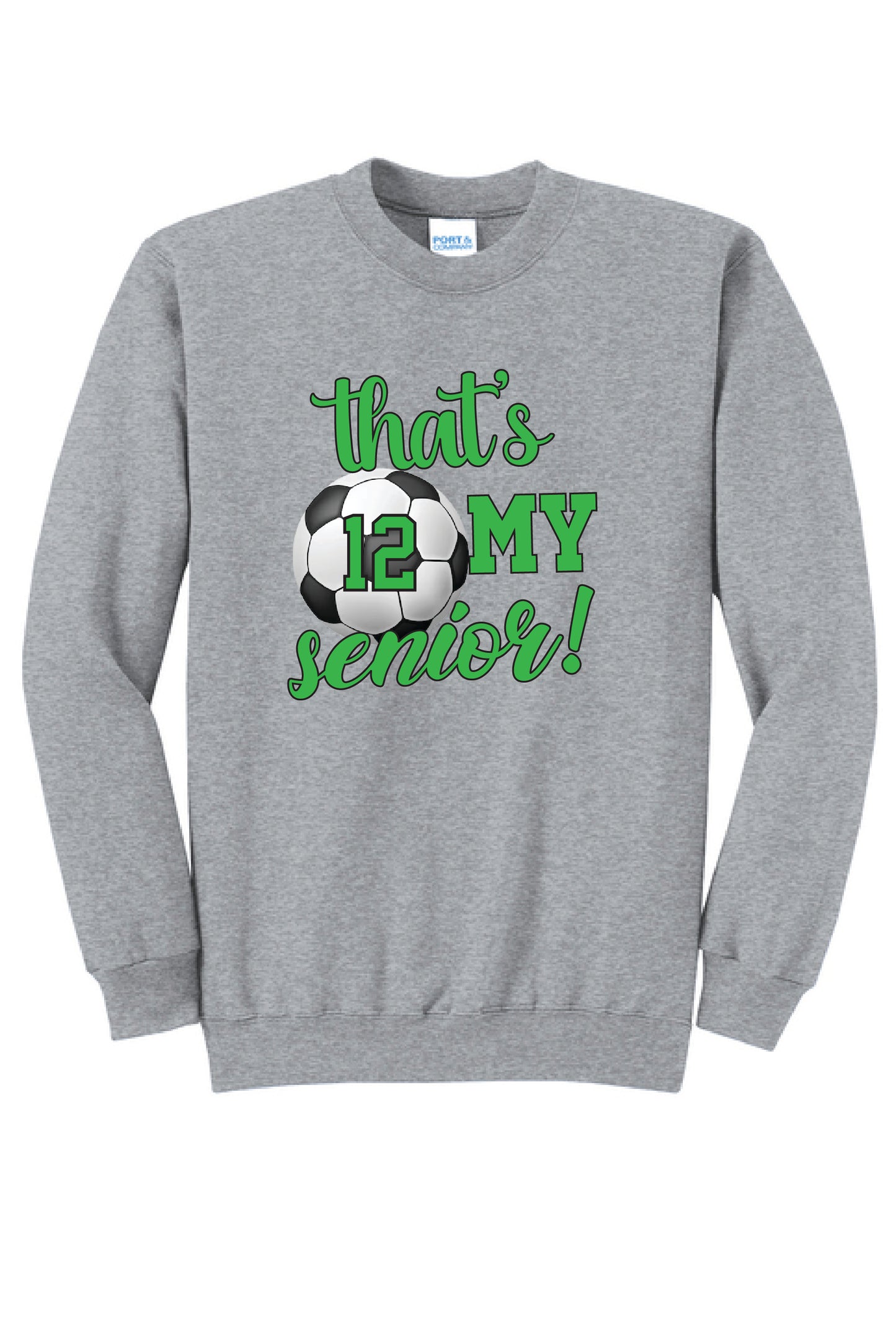 WE SOCCER PC78 Port & Co® Core Fleece Crewneck Sweatshirt 8