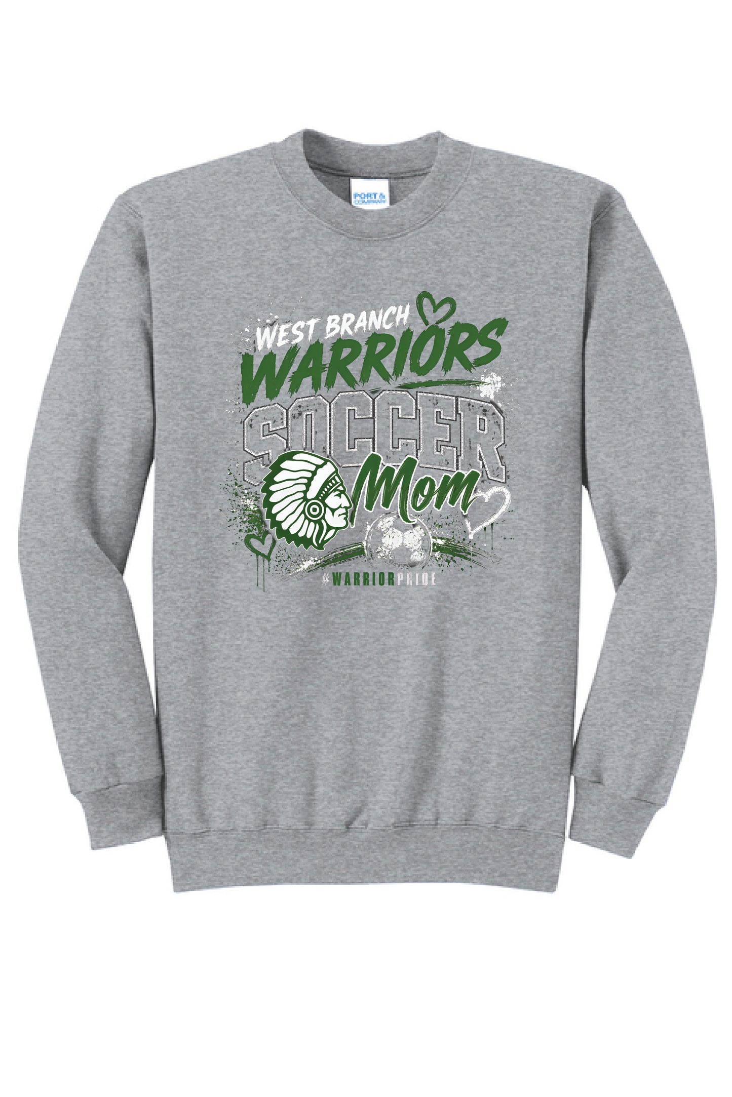 WE SOCCER PC78 Port & Co® Core Fleece Crewneck Sweatshirt 5