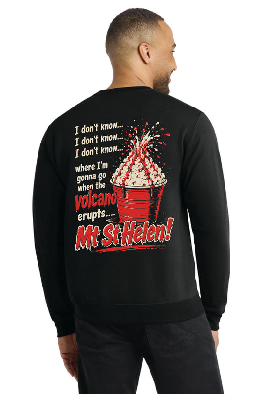 MT ST. HELENS TOTALLY 80'S PC78 CREWNECK SWEATSHIRT 8