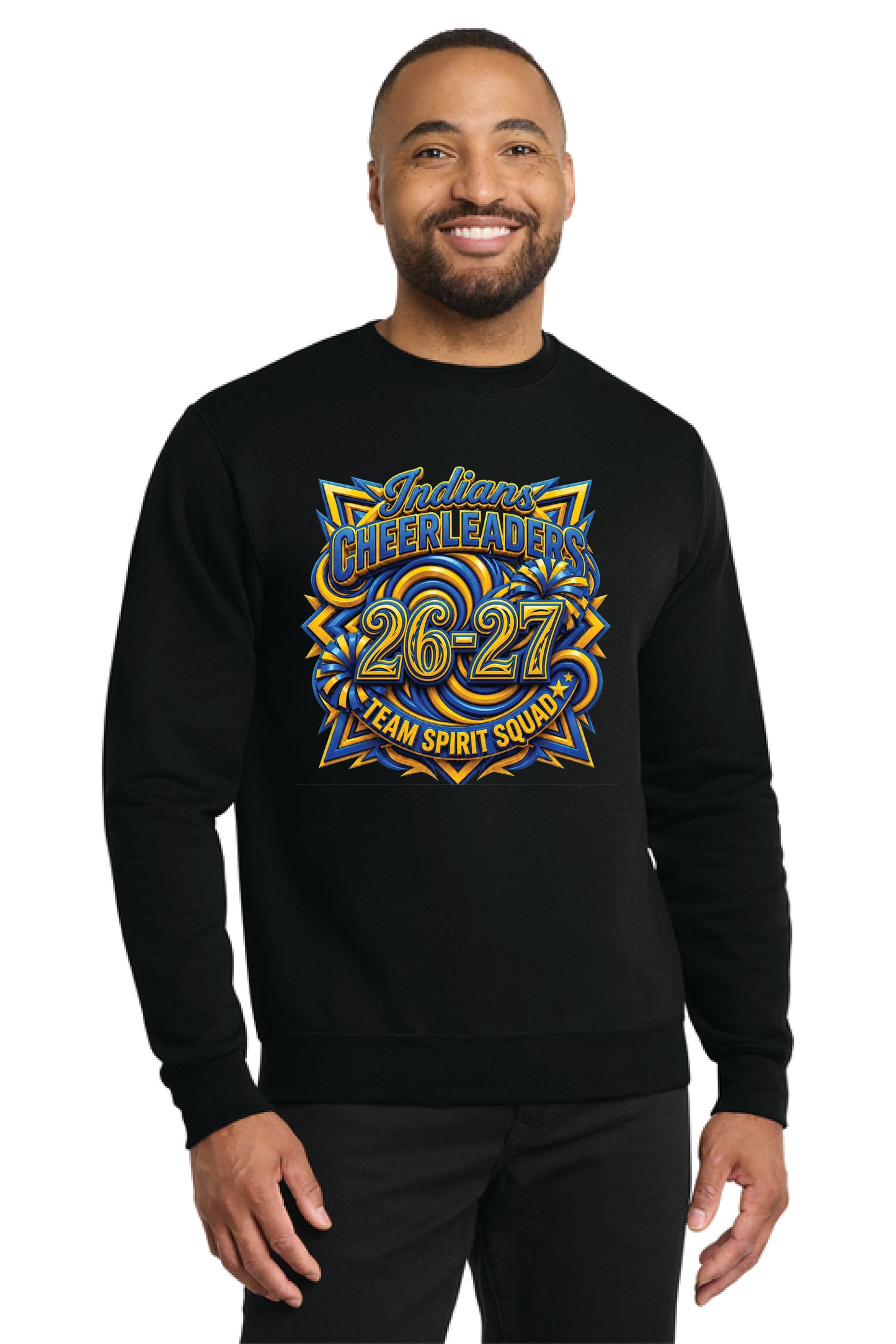 SL CHEER PC78 Port & Co® Core Fleece Crewneck Sweatshirt 5