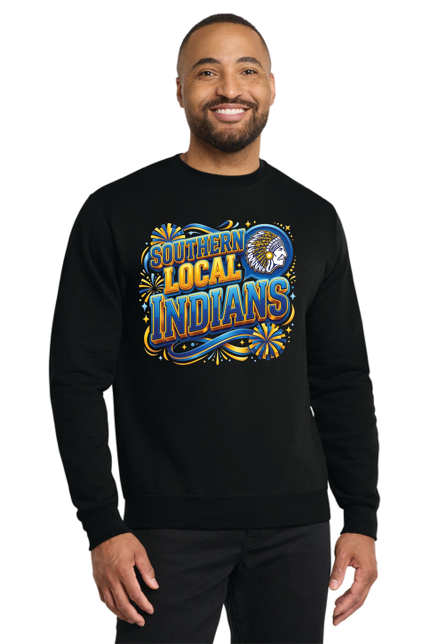 SL CHEER PC78 Port & Co® Core Fleece Crewneck Sweatshirt 7