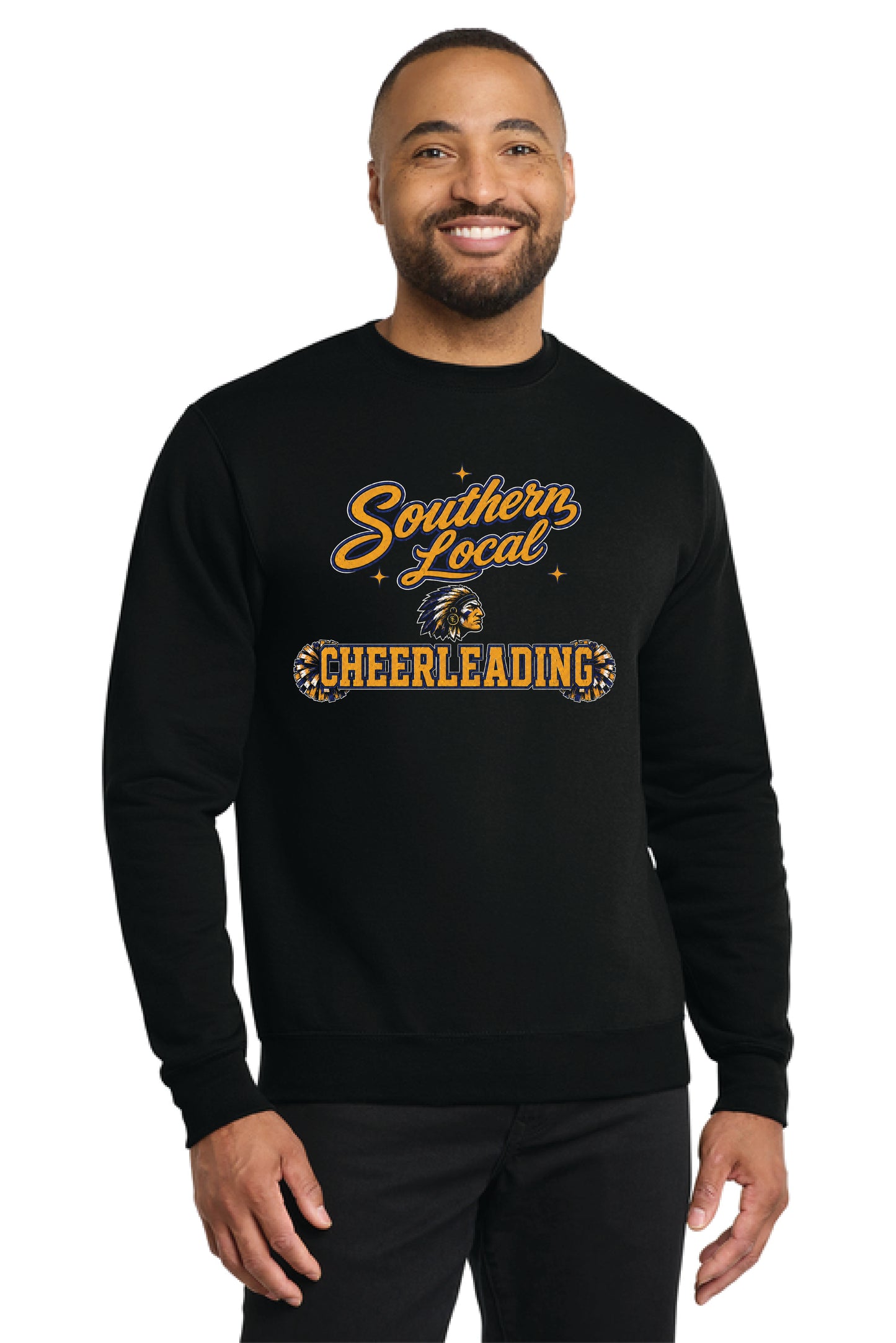 SL CHEER PC78 Port & Co® Core Fleece Crewneck Sweatshirt 4
