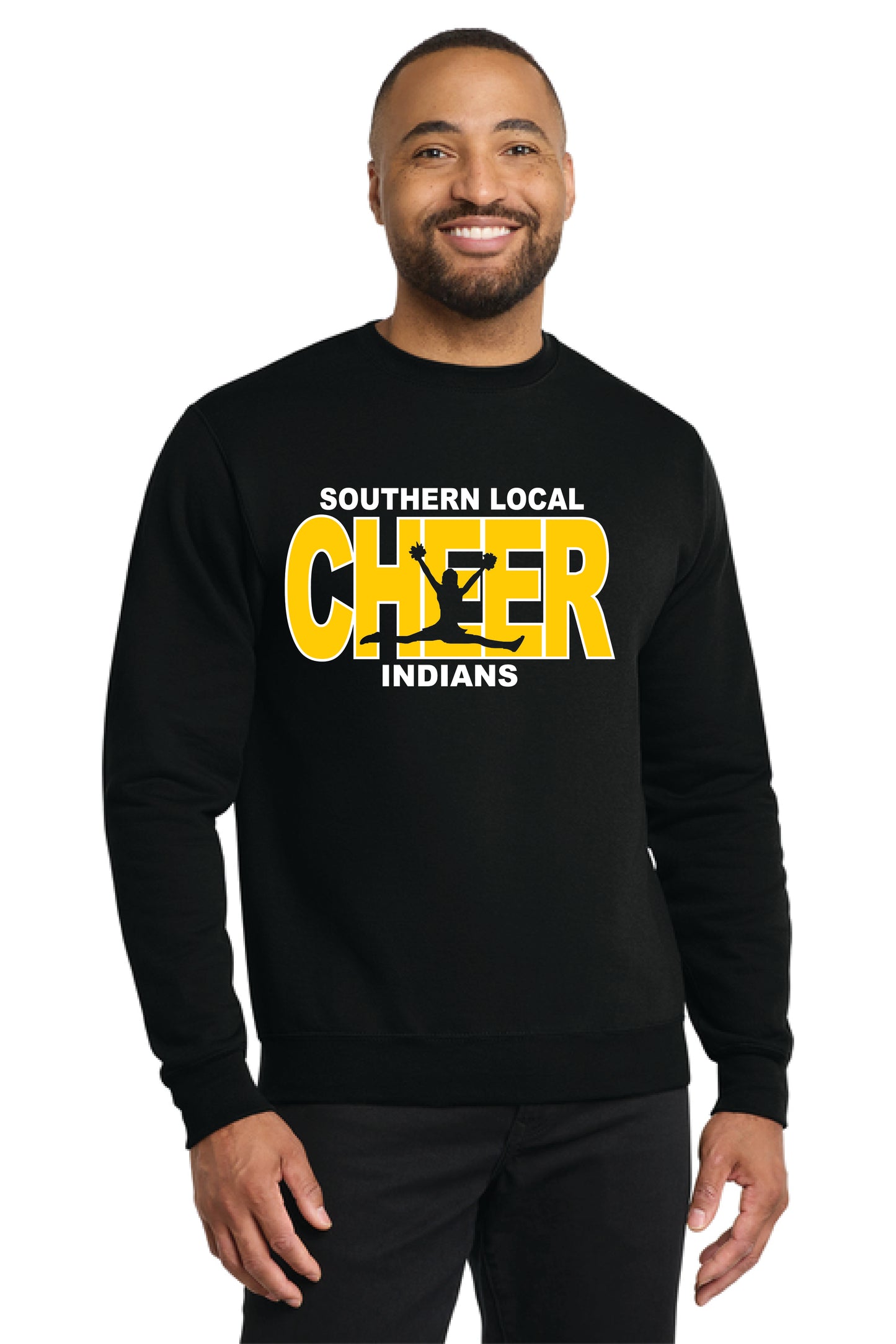 SL CHEER PC78 Port & Co® Core Fleece Crewneck Sweatshirt 1