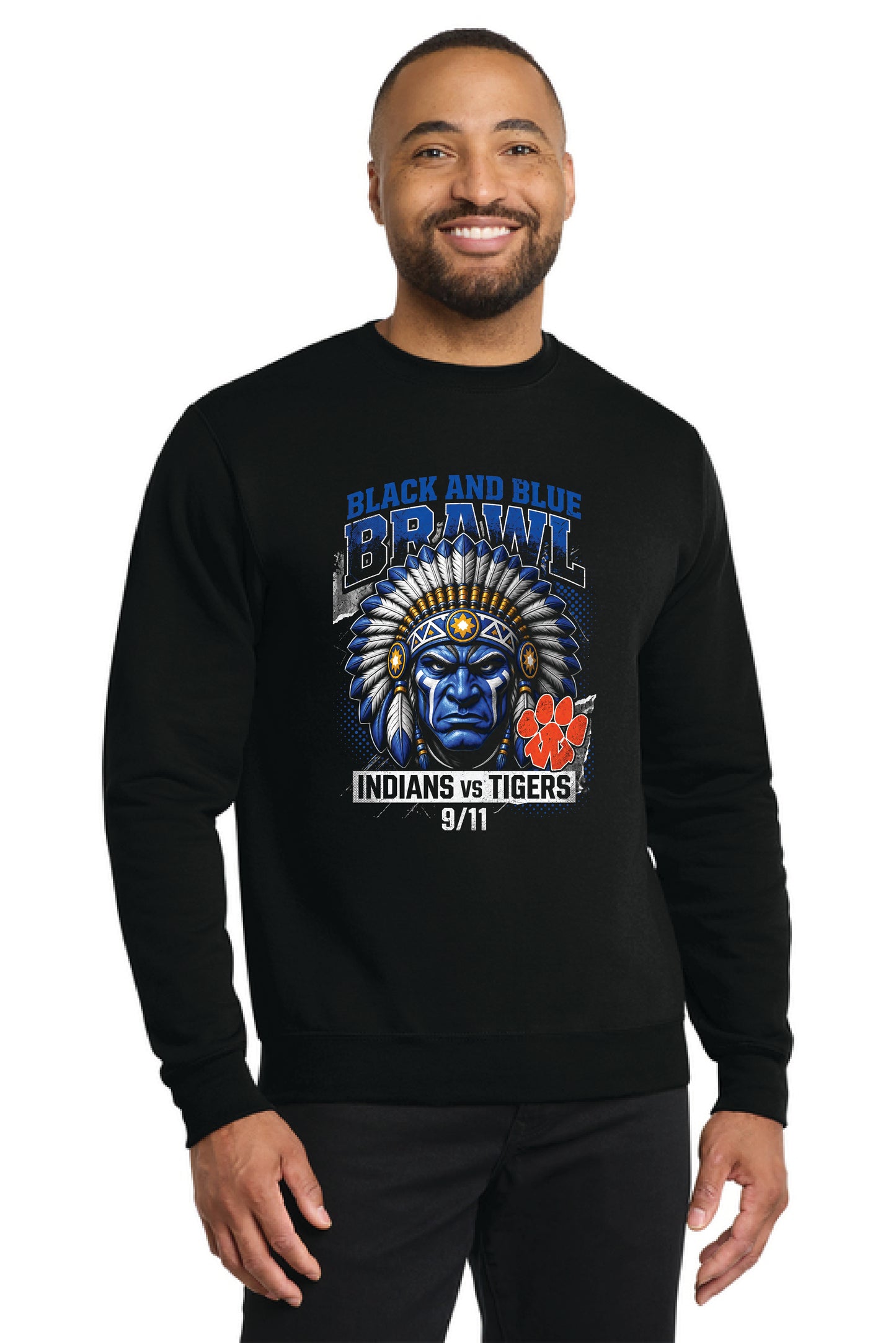 SL FOOTBALL PC78 Port & Co® Core Fleece Crewneck Sweatshirt 1