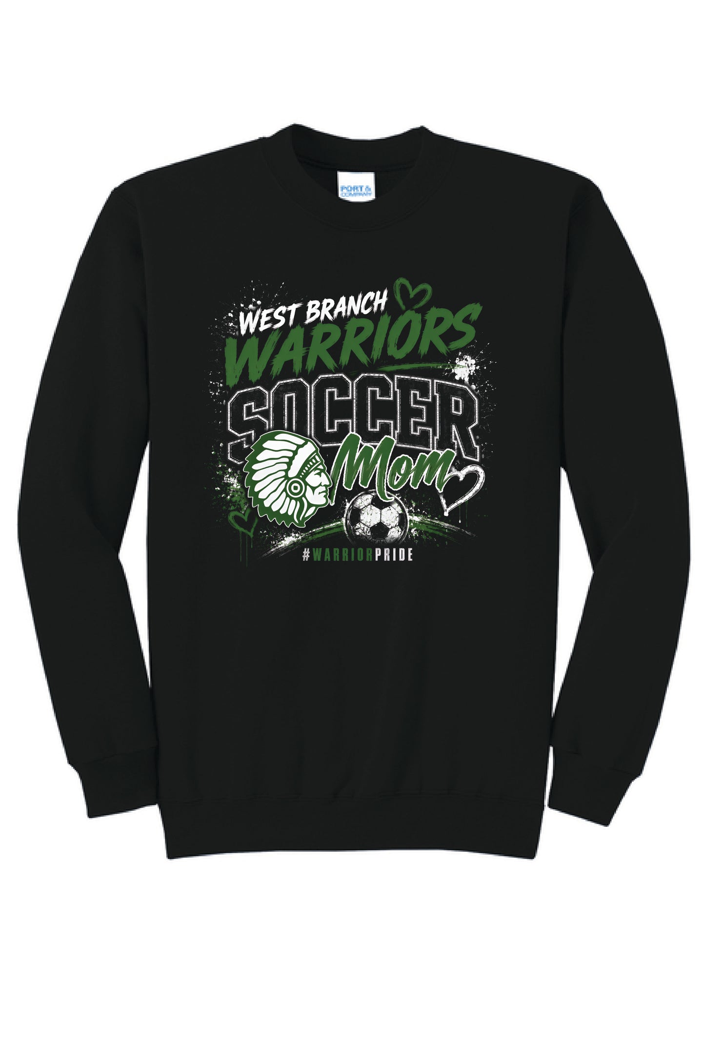 WE SOCCER PC78 Port & Co® Core Fleece Crewneck Sweatshirt 5