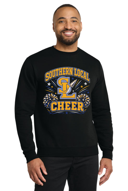 SL CHEER PC78 Port & Co® Core Fleece Crewneck Sweatshirt 2