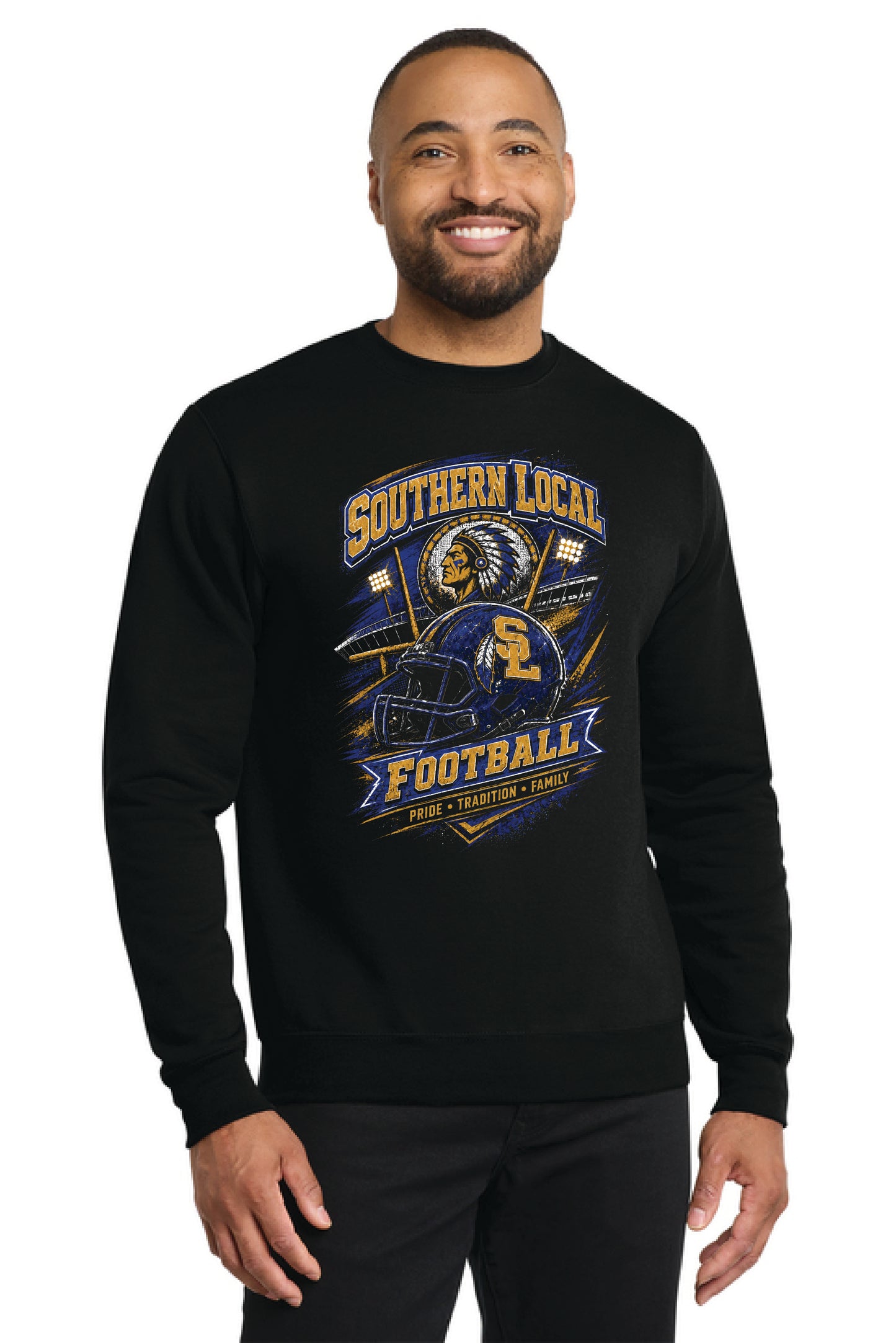 SL FOOTBALL PC78 Port & Co® Core Fleece Crewneck Sweatshirt 2